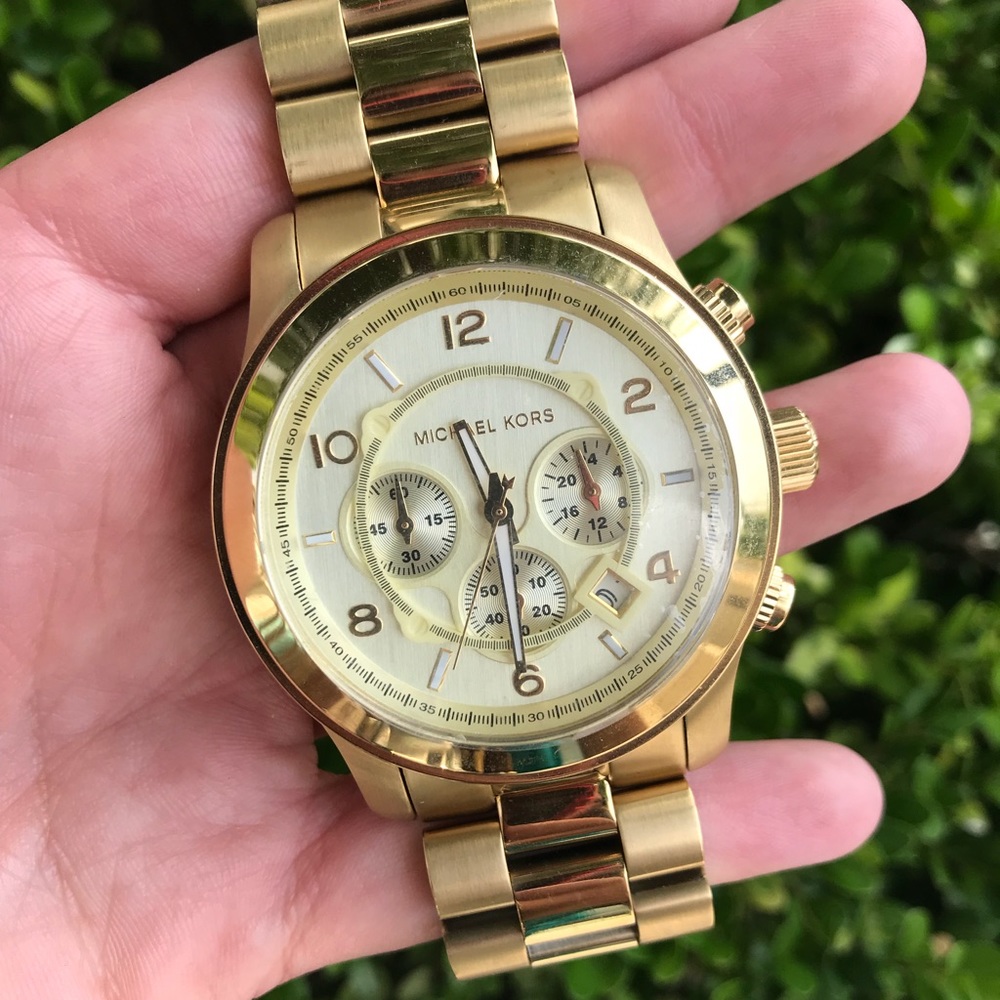 Michael Kors Men’s Runway Chronograph Watch NWT